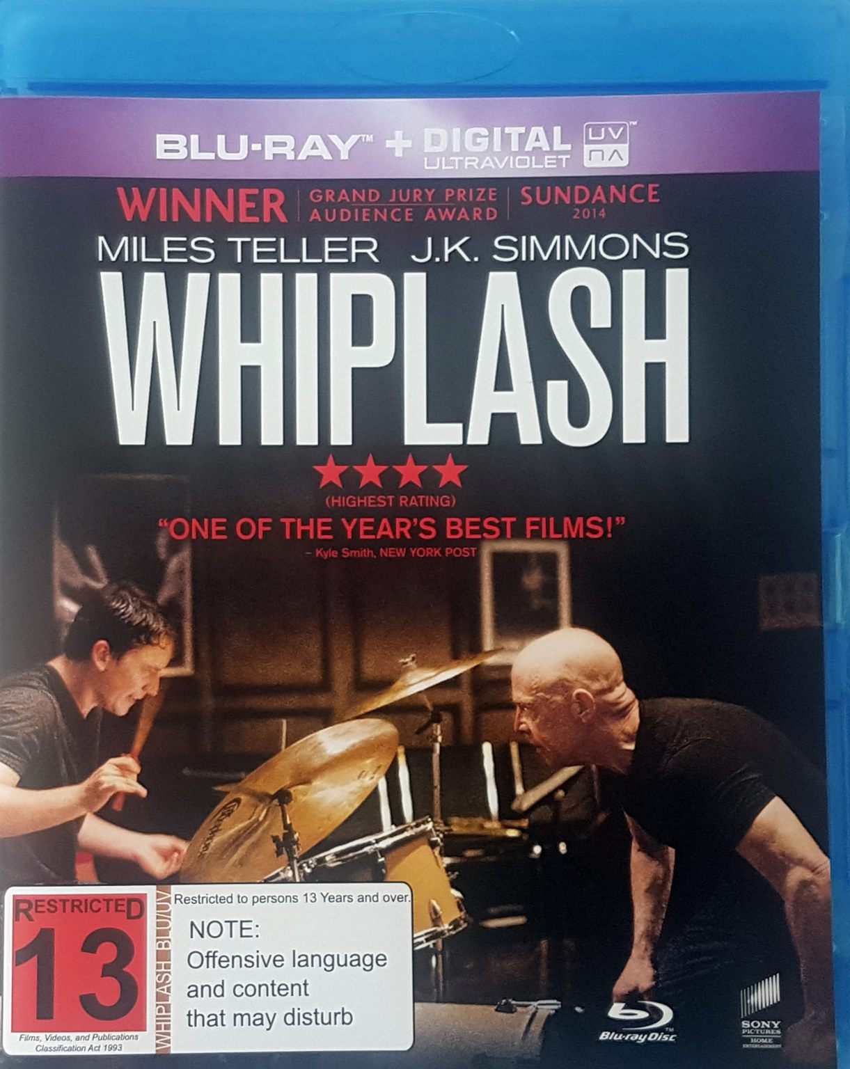 Whiplash (Blu Ray) Default Title
