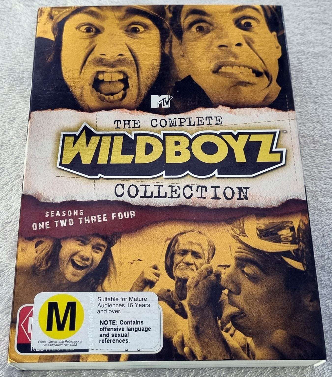 Wildboyz - The Complete Collection. Season 1,2,3,4 7 Disc Set