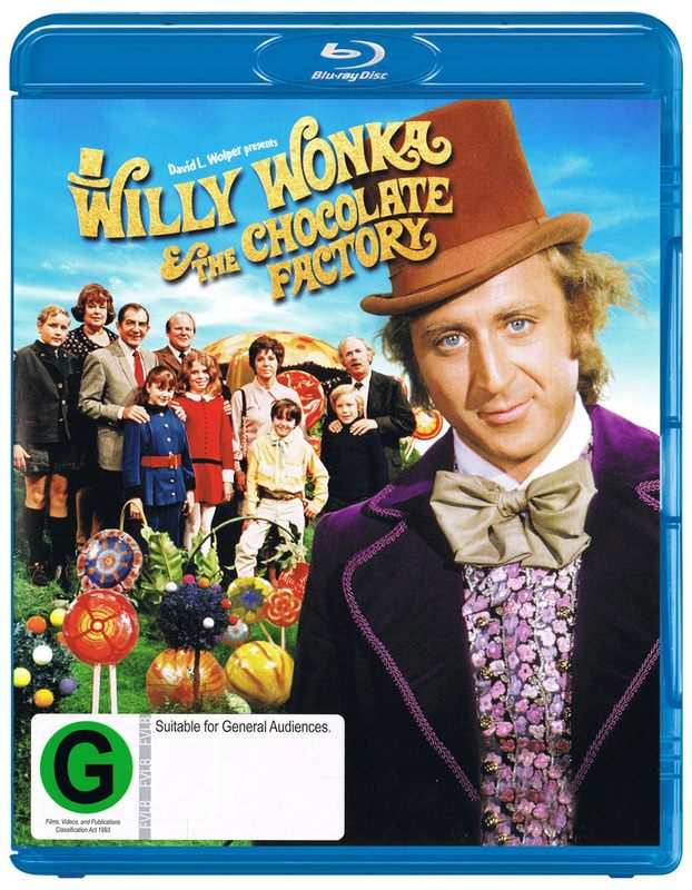 Willy Wonka and the Chocolate Factory (Blu Ray) Default Title