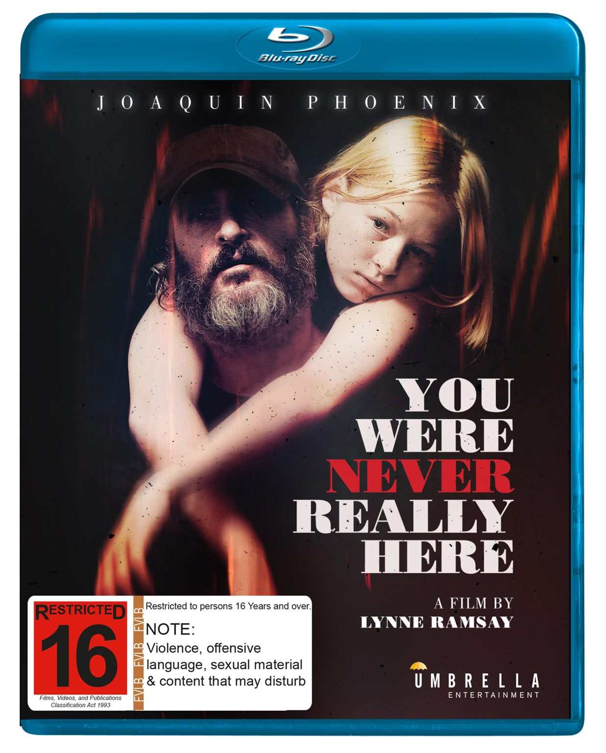 You Were Never Really Here (Blu Ray) Brand New