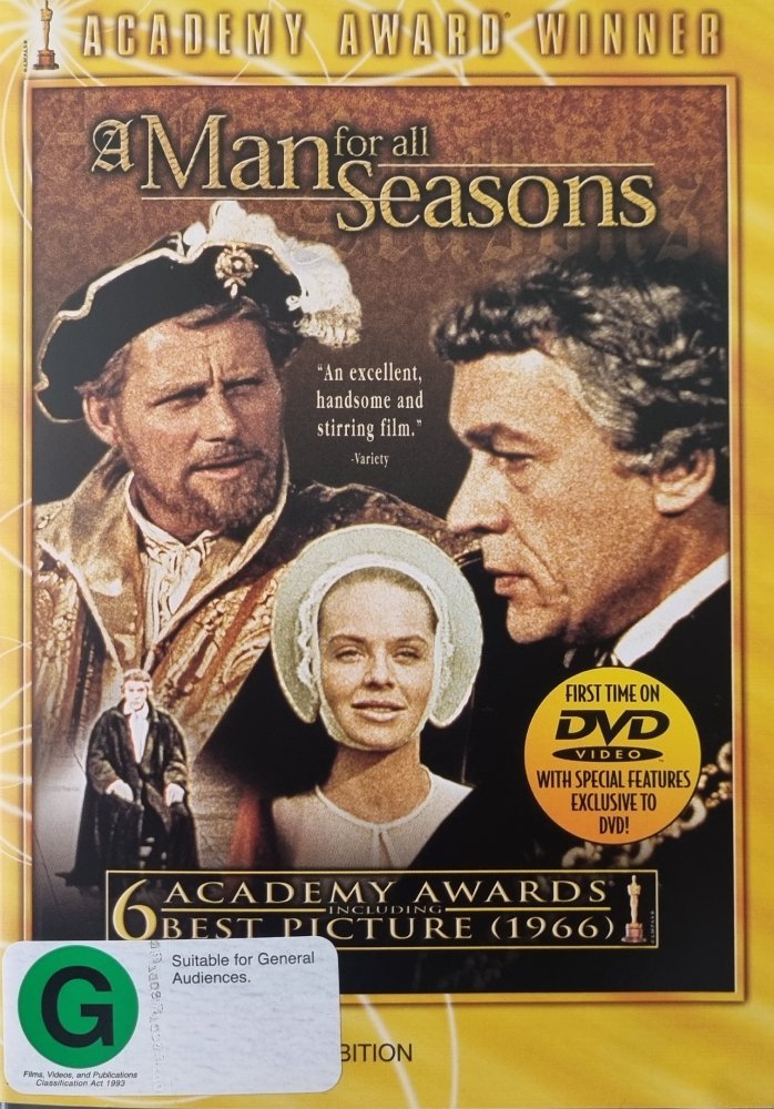 A Man for All Seasons - 1966 (DVD) - Vinyl Kitchen