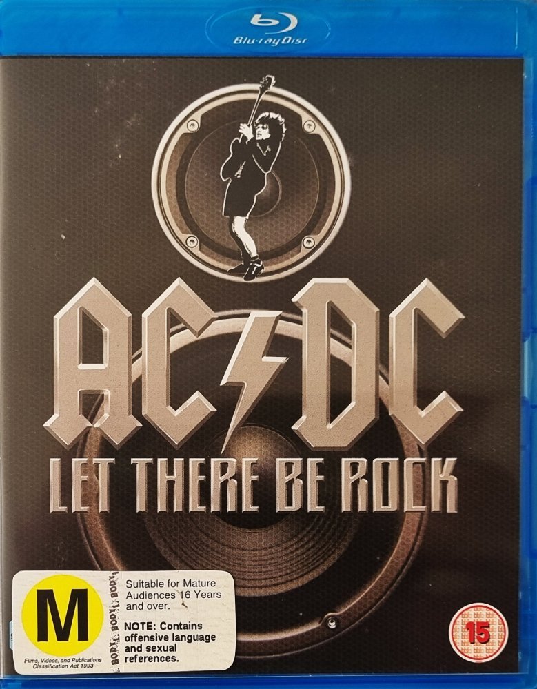 AC/DC Let There Be Rock (Blu Ray) - Vinyl Kitchen