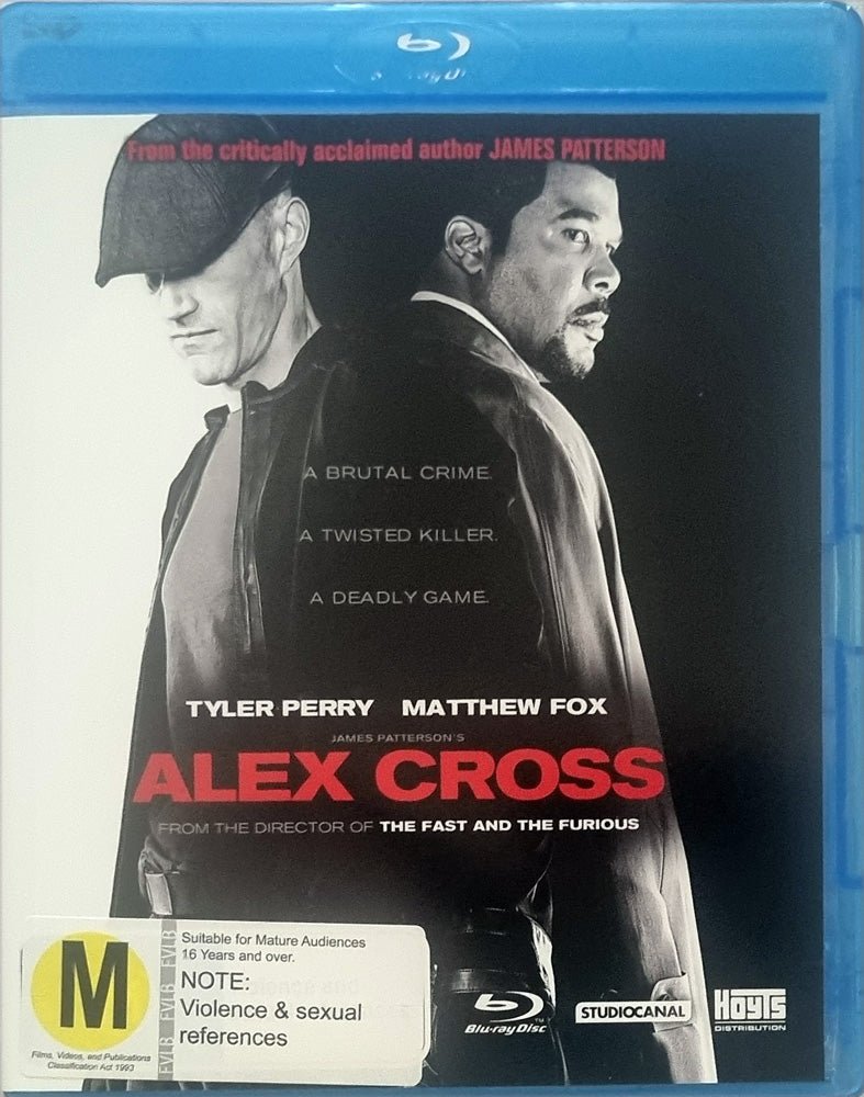 Alex Cross - 2012 (Blu Ray) - Vinyl Kitchen
