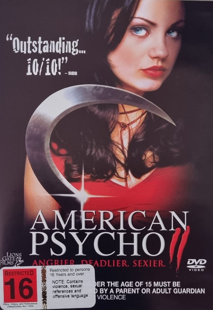 American Psycho II - 2002 (DVD) - Vinyl Kitchen