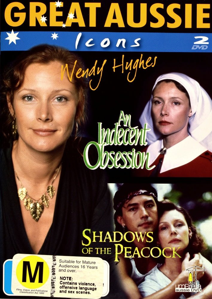 An Indecent Obsession / Shadows of the Peacock (DVD) - Vinyl Kitchen