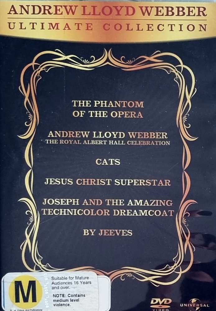 Andrew Lloyd Webber Ultimate Collection (DVD) - Vinyl Kitchen