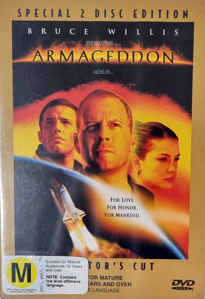 Armageddon - 2 Disc Special Edition - 1998 (DVD) - Vinyl Kitchen