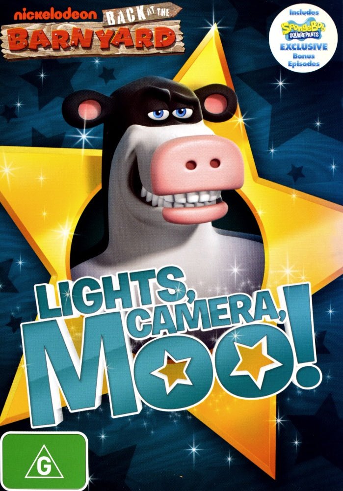 Back at the Barnyard: Lights, Camera, Moo! - 2007 (DVD) - Vinyl Kitchen