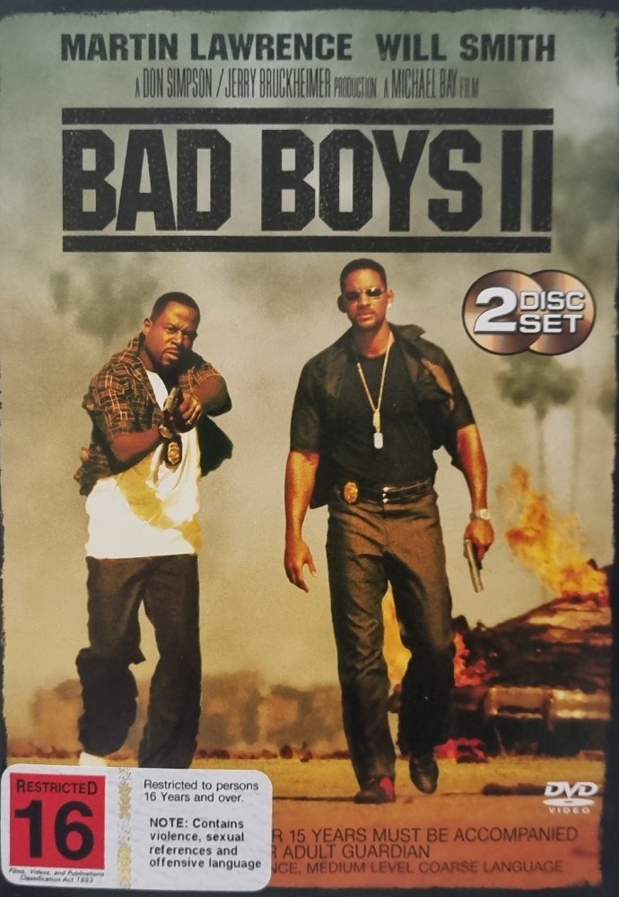 Bad Boys II - Two Disc Edition - 2003 (DVD) - Vinyl Kitchen