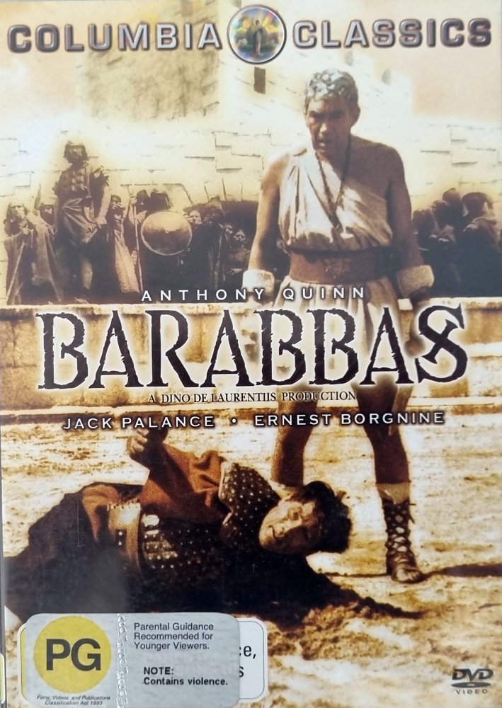 Barabbas (DVD) 1961 - Vinyl Kitchen