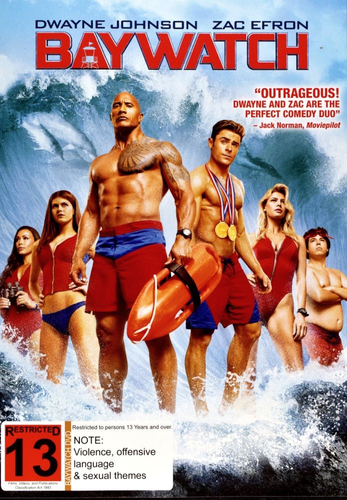 Baywatch - 2017 (DVD) - Vinyl Kitchen