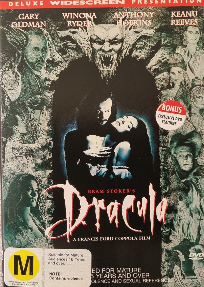 Bram Stoker's Dracula - 1992 (DVD) - Vinyl Kitchen