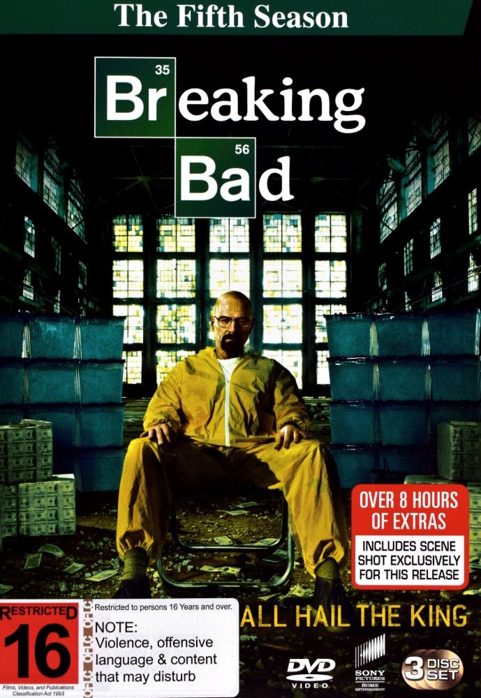 Breaking Bad: Season 5 - 2012 (DVD) - Vinyl Kitchen