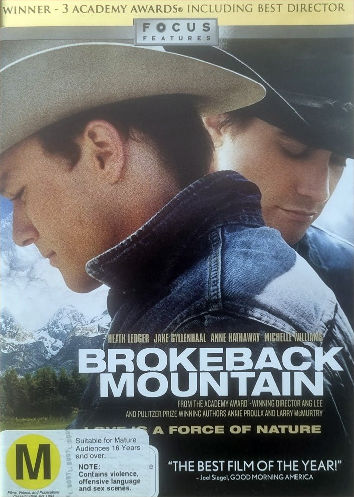 Brokeback Mountain - 2005 (DVD) - Vinyl Kitchen