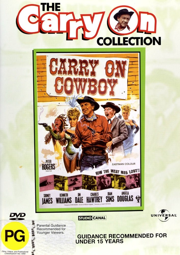 Carry on Cowboy - 1965 (DVD) - Vinyl Kitchen