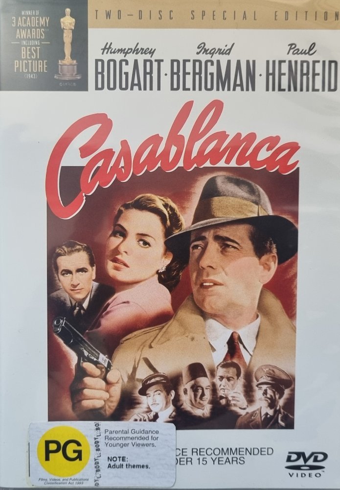 Casablanca - Two Disc Special Edition - 1942 (DVD) - Vinyl Kitchen