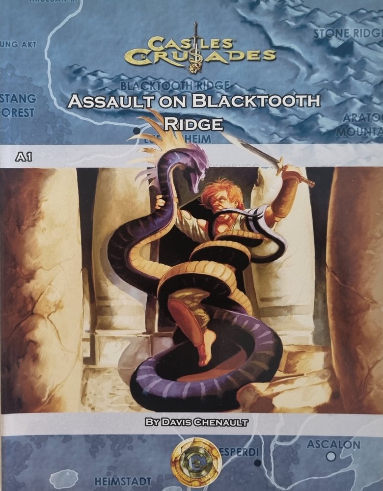 Castles and Crusades - Assault on Blacktooth Ridge Module (A1) - Vinyl Kitchen