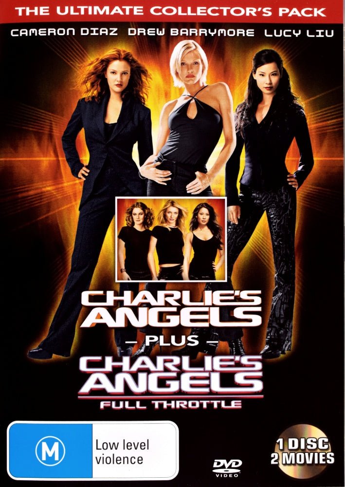 Charlie's Angels / Charlie's Angels Full Throttle - 2000 (DVD) - Vinyl Kitchen
