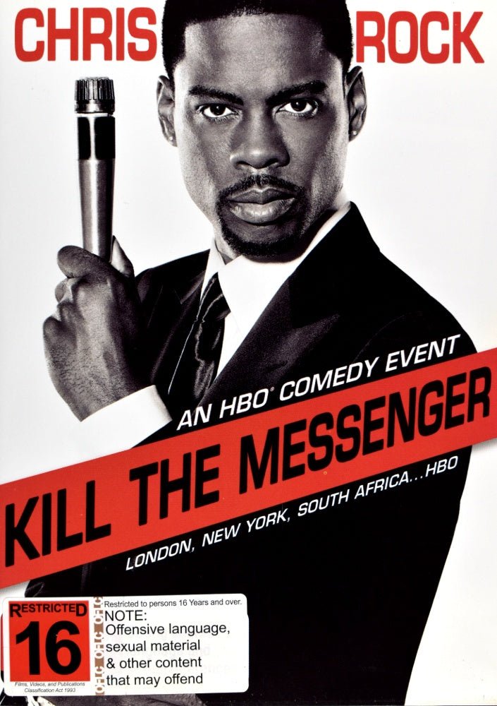 Chris Rock: Kill the Messenger - London, New York, Johannesburg - 2008 (DVD) - Vinyl Kitchen