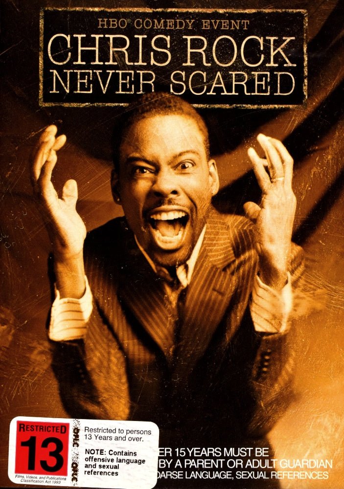 Chris Rock: Never Scared - 2004 (DVD) - Vinyl Kitchen