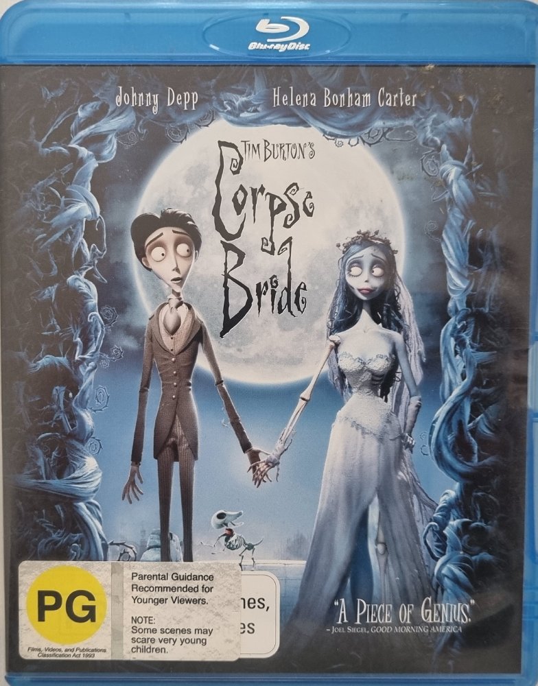 Corpse Bride - 2005 (Blu Ray) - Vinyl Kitchen