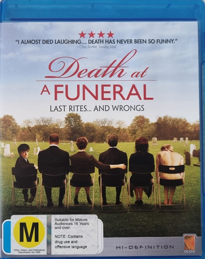 Death at a Funeral - 2007 (Blu Ray) - Vinyl Kitchen