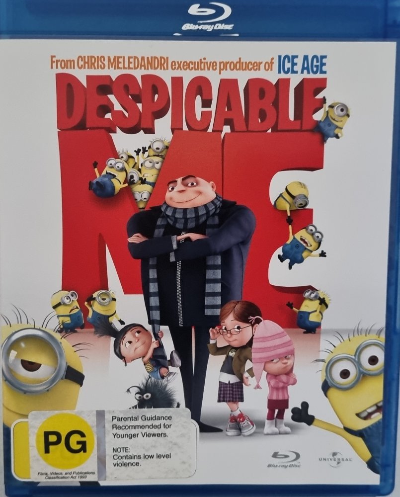 Despicable Me - 2010 (Blu Ray) - Vinyl Kitchen