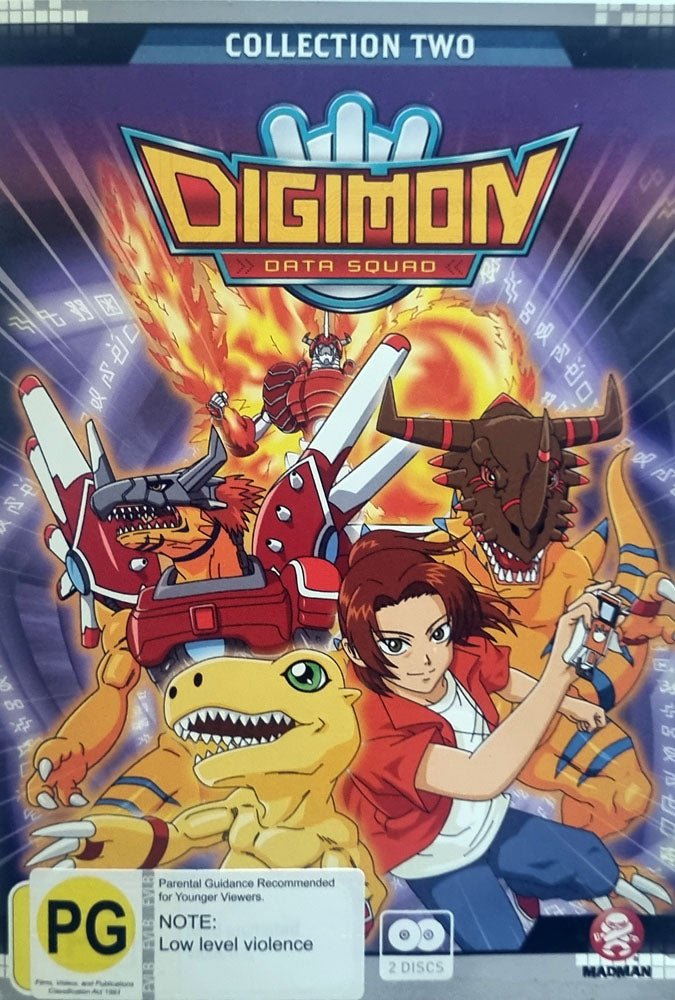 Digimon Data Squad Collection Two - 2007 (DVD) - Vinyl Kitchen