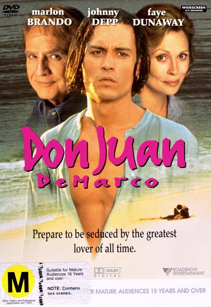 Don Juan DeMarco - 1994 (DVD) - Vinyl Kitchen