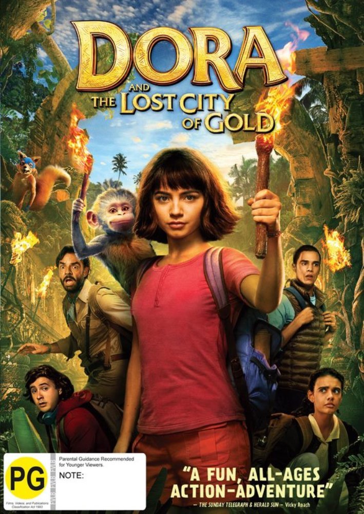 Dora and the Lost City of Gold - 2019 (DVD) - Vinyl Kitchen