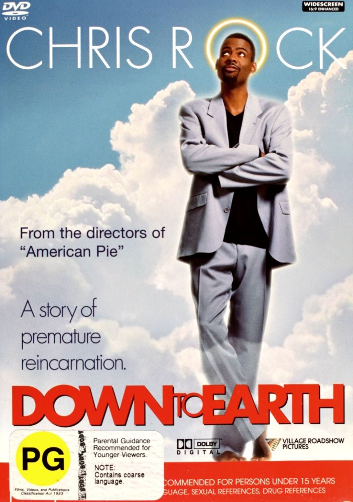 Down to Earth - 2001 (DVD) - Vinyl Kitchen