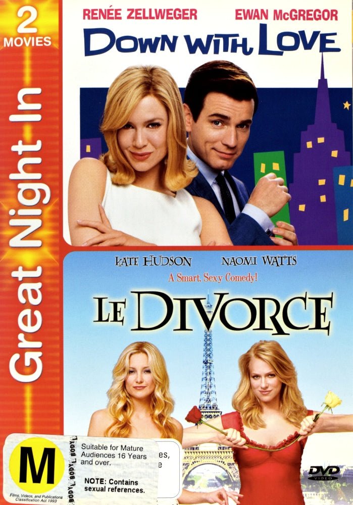 Down with Love / Le Divorce - 2003 (DVD) - Vinyl Kitchen