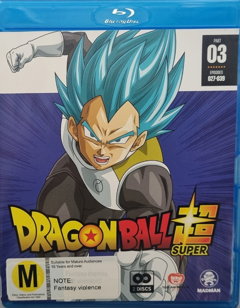 Dragon Ball Super: Part 3 - 2015 (Blu Ray) - Vinyl Kitchen