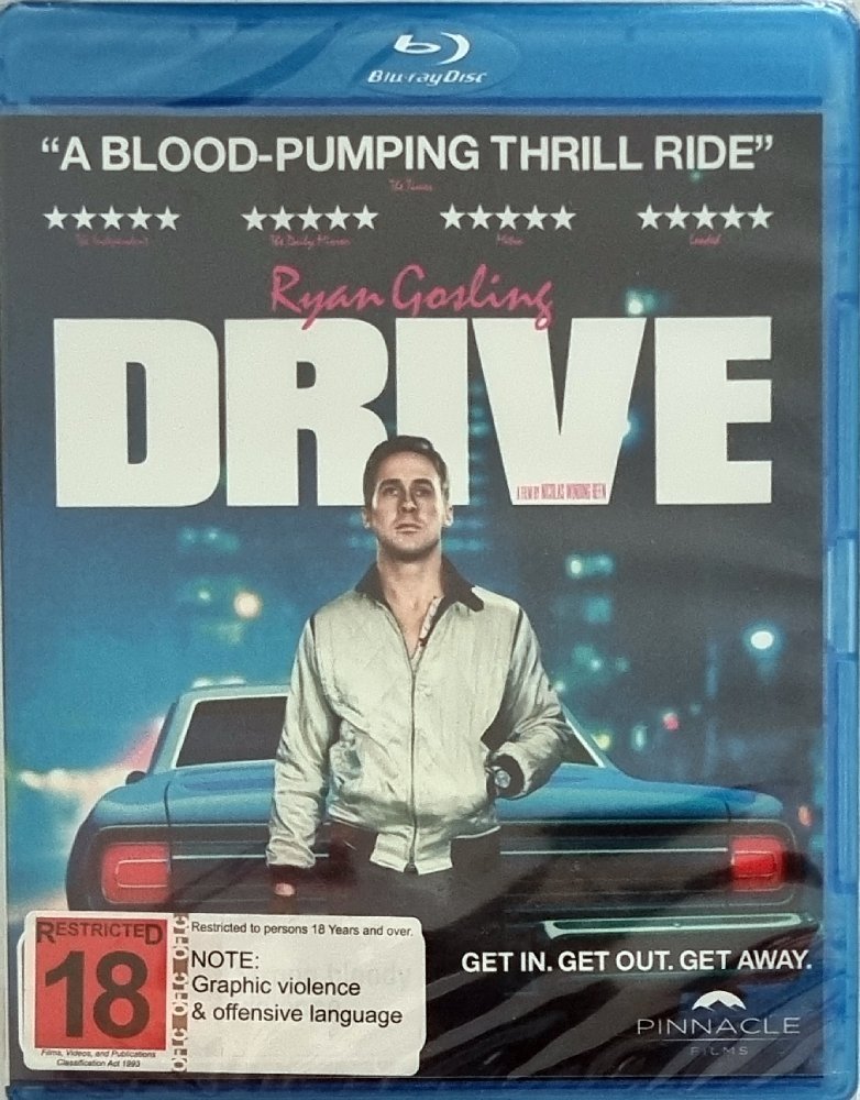 Drive (Blu Ray) Brand New - 2011 - Vinyl Kitchen