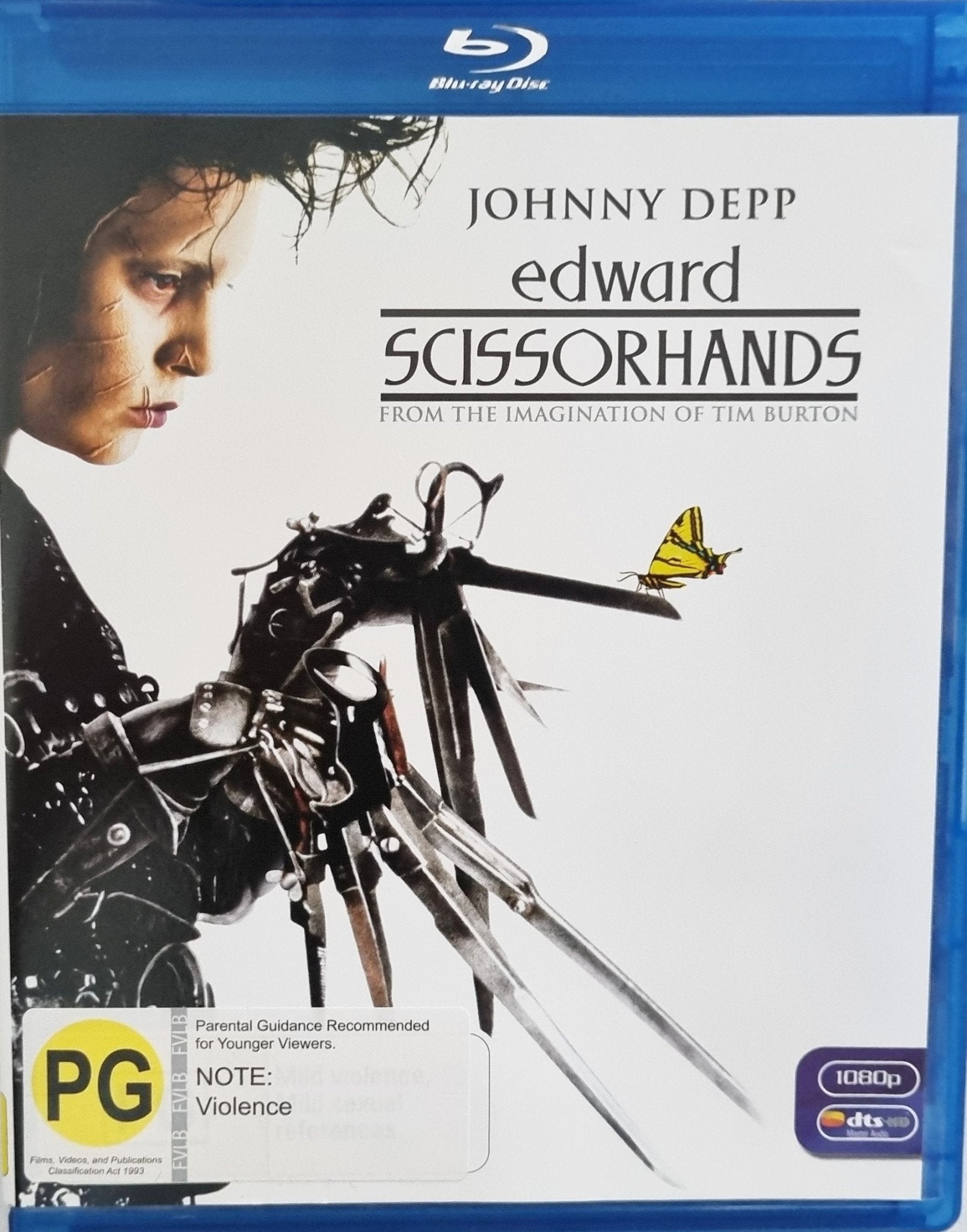 Edward Scissorhands - 1990 (Blu Ray) - Vinyl Kitchen