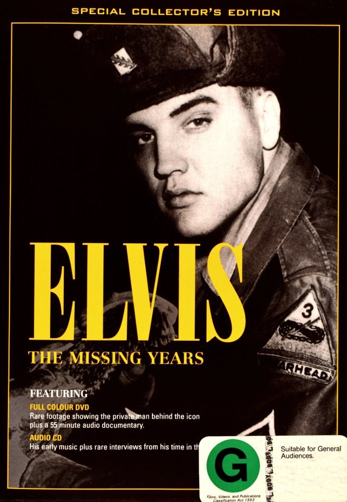 Elvis Presley: The Missing Years - 2001 (DVD/CD) - Vinyl Kitchen