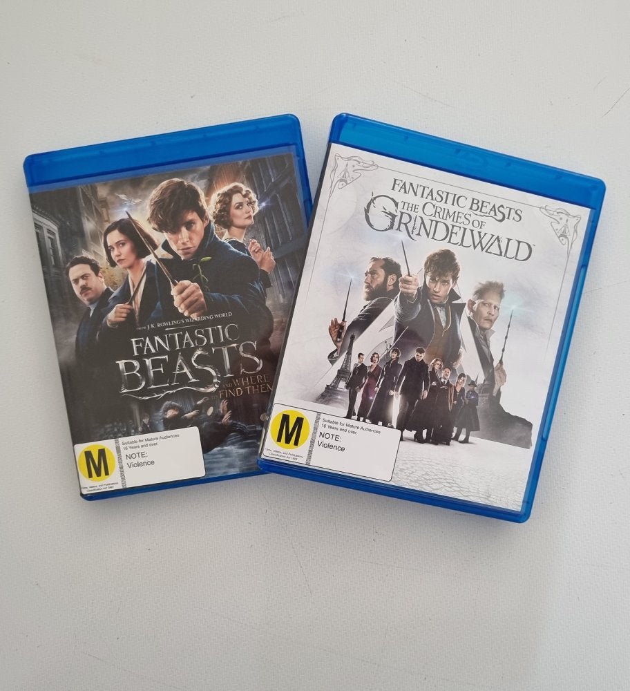Fantastic Beasts: 1 & 2 - 2016 (Blu Ray) - Vinyl Kitchen