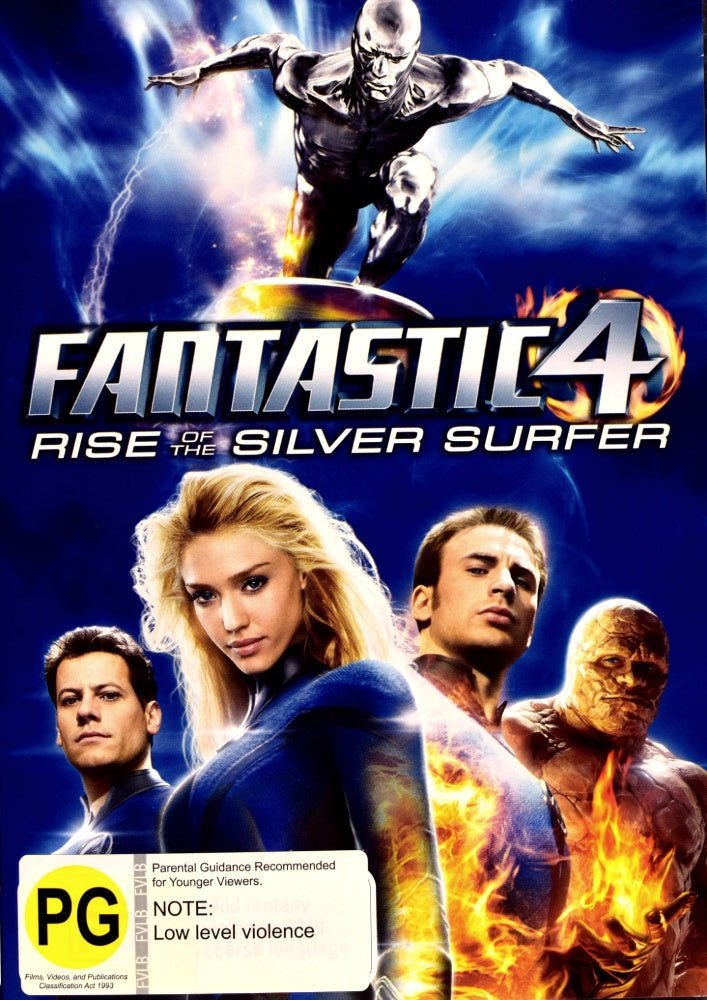 Fantastic Four: Rise of the Silver Surfer - 2007 (DVD) - Vinyl Kitchen