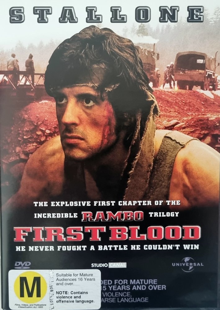 First Blood - 1982 (DVD) - Vinyl Kitchen