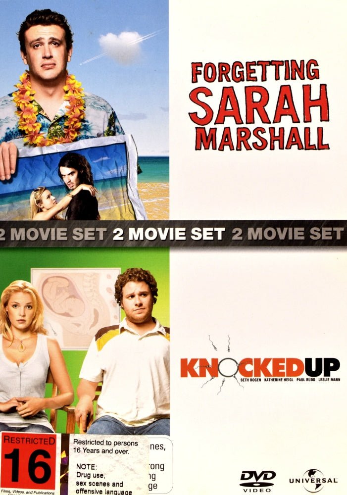 Forgetting Sarah Marshall / Knocked Up - 2007 (DVD) - Vinyl Kitchen