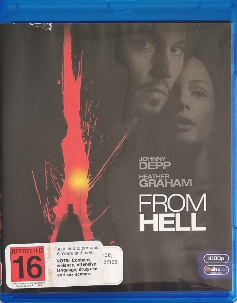 From Hell - 2001 (Blu Ray) - Vinyl Kitchen