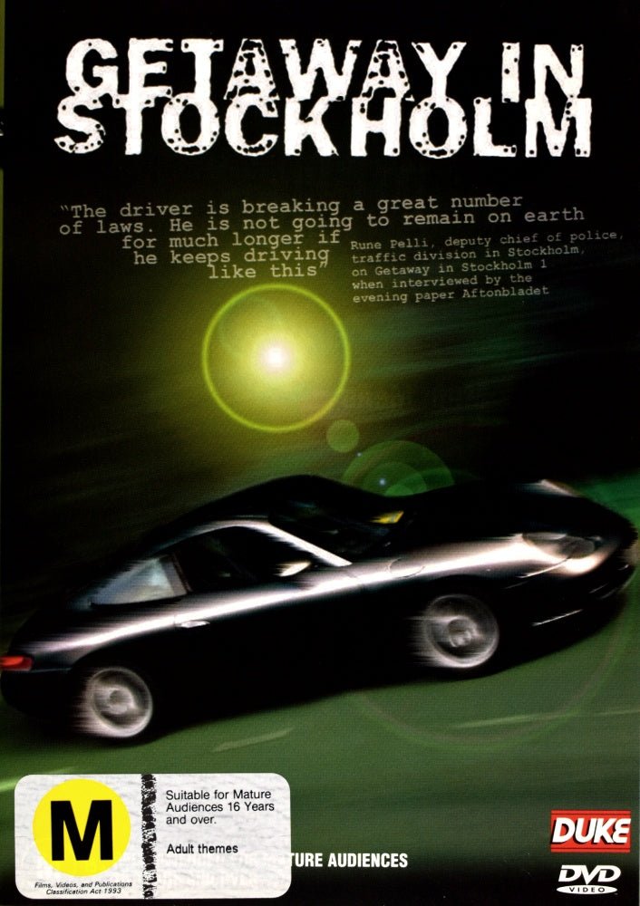 Getaway In Stockholm - 2001 (DVD) - Vinyl Kitchen