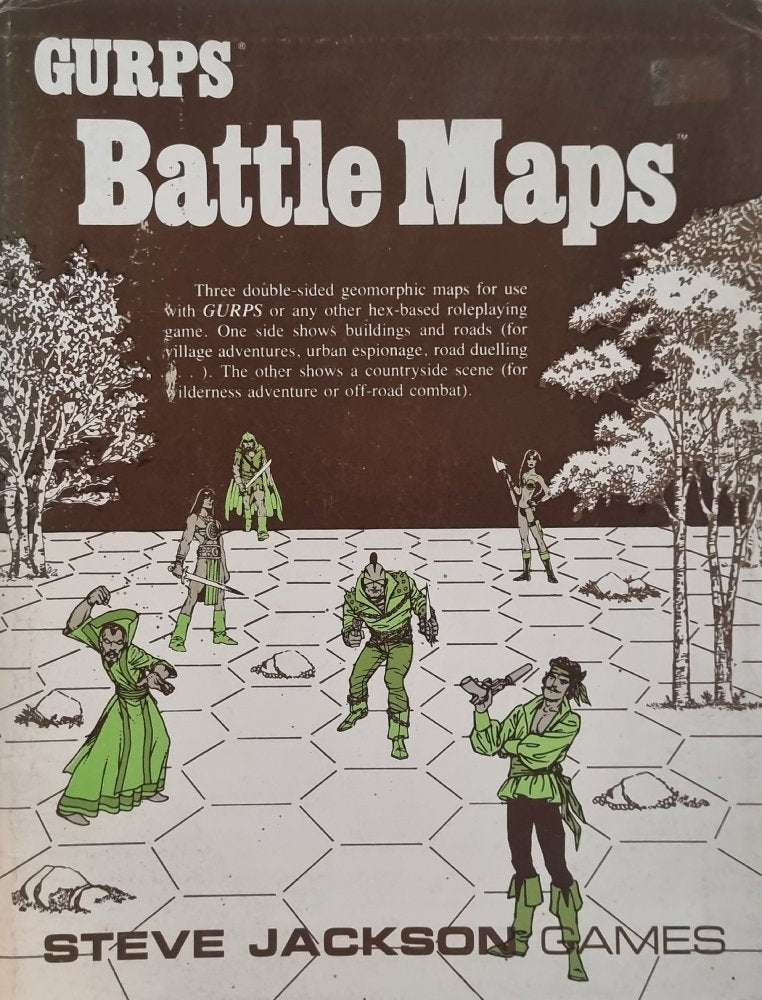 GURPS - Battle Maps - Steve Jackson Games - Vinyl Kitchen