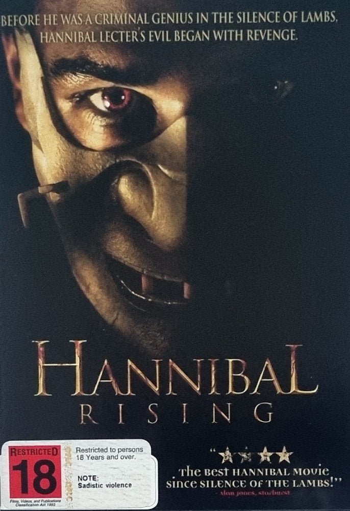 Hannibal Rising - 2007 (DVD) - Vinyl Kitchen