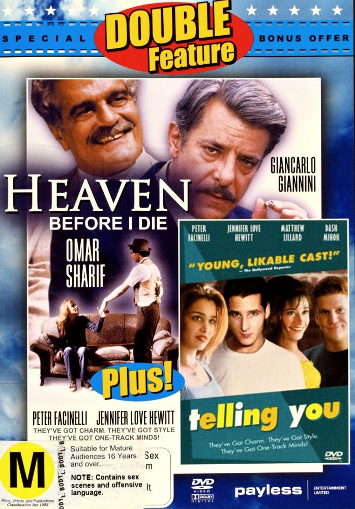 Heaven Before I Die / Telling You - 1997 (DVD) - Vinyl Kitchen
