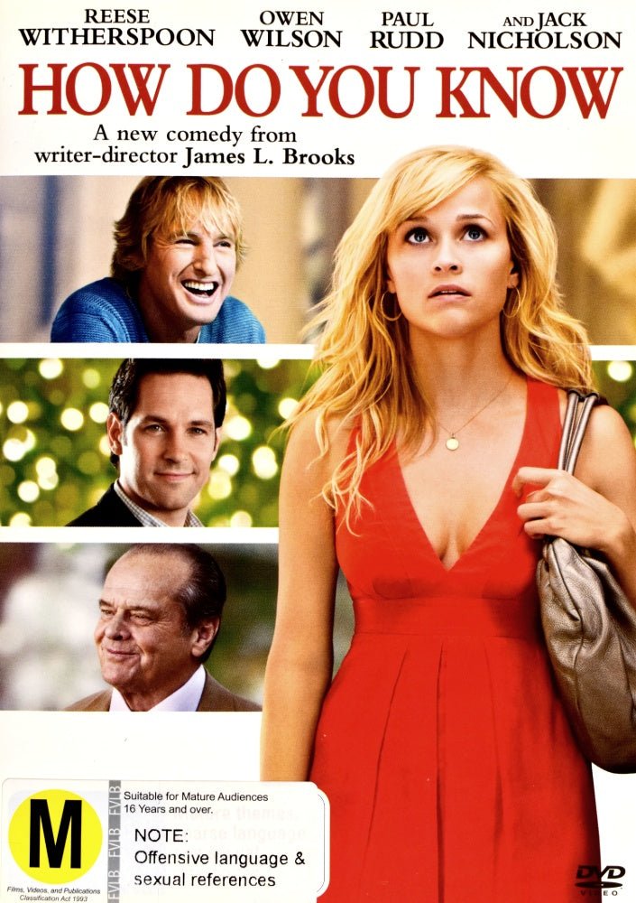 How Do You Know - 2010 (DVD) - Vinyl Kitchen