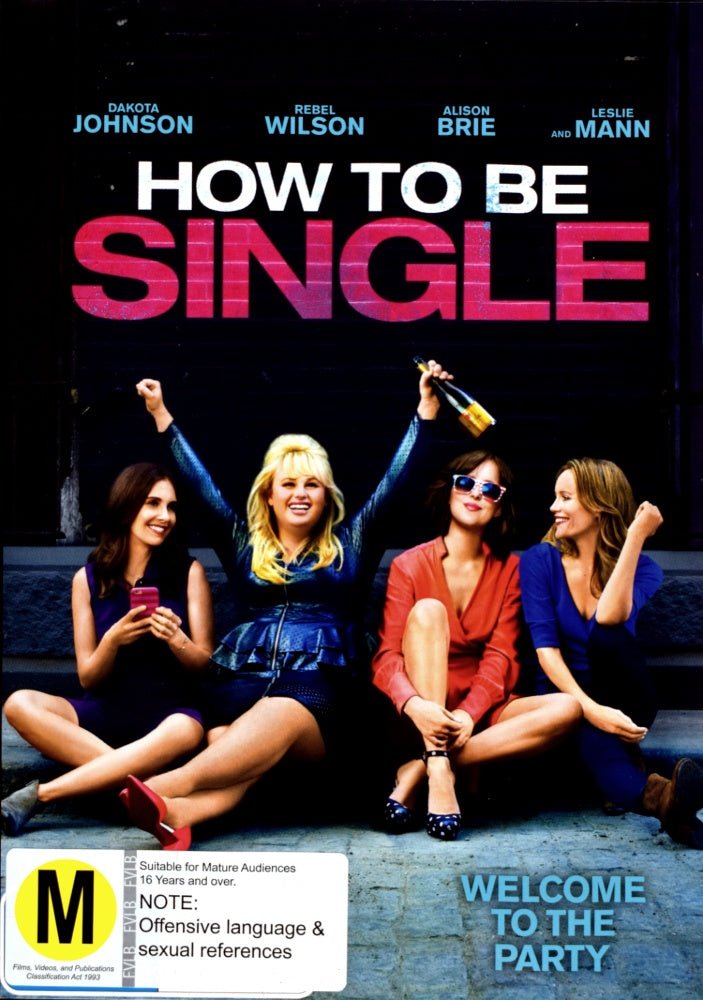 How to Be Single - 2016 (DVD) - Vinyl Kitchen