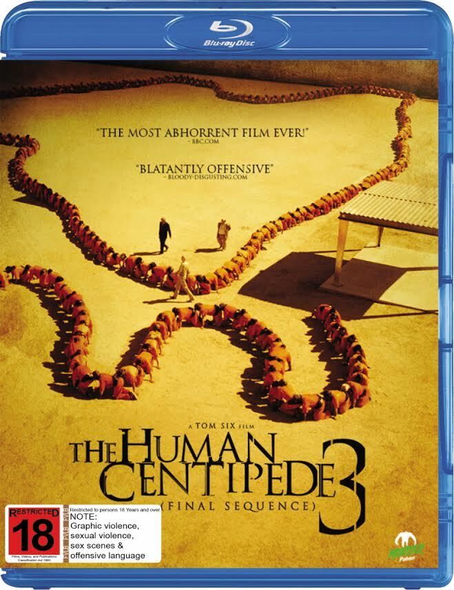 The Human Centipede 3 - 2015 (Blu Ray)