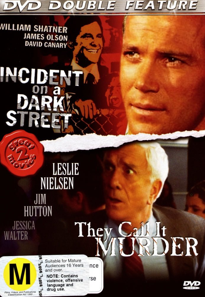 Incident on a Dark Street / They Call It Murder - 1973 (DVD) - Vinyl Kitchen