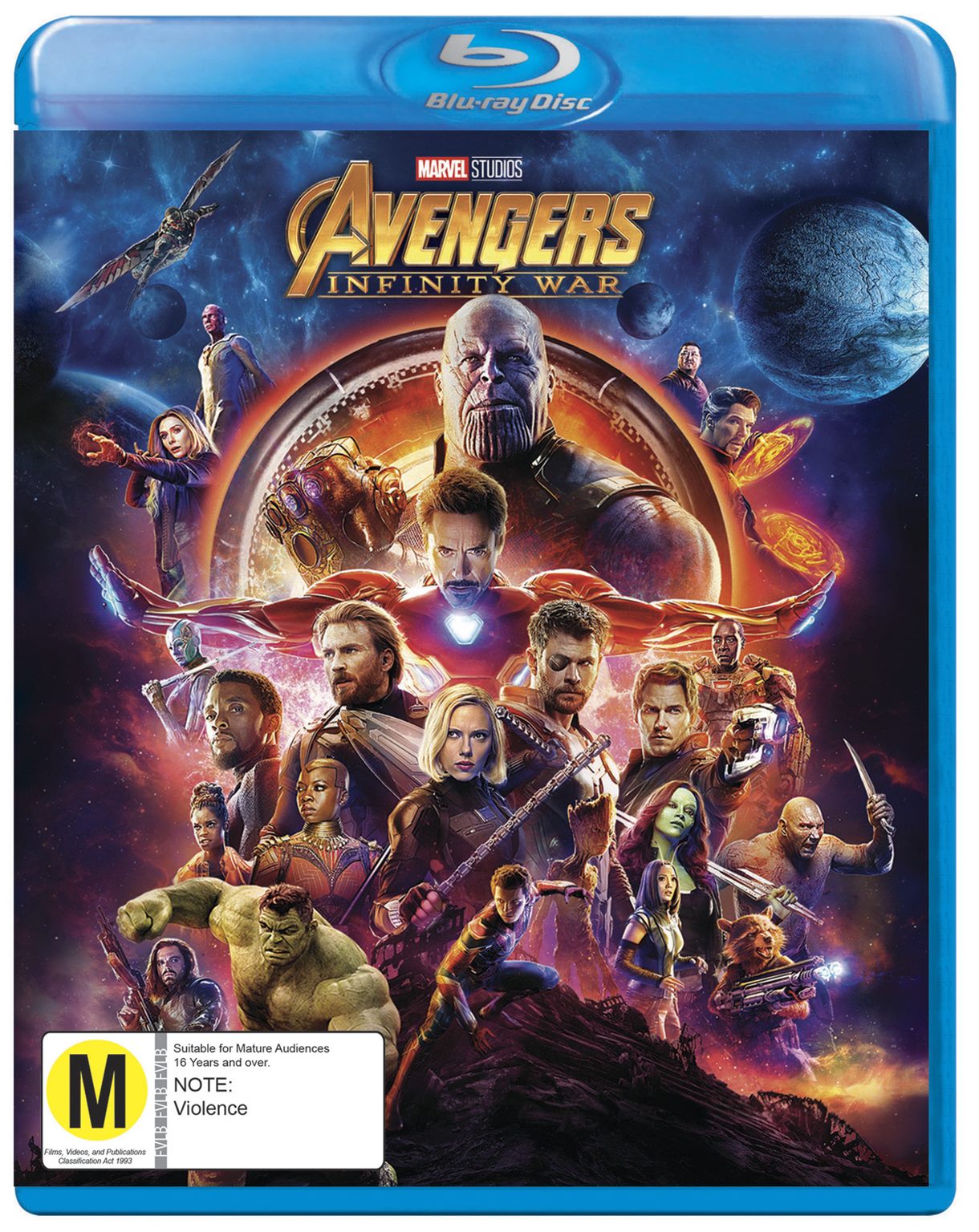 Avengers Infinity War - 2018 (Blu Ray)